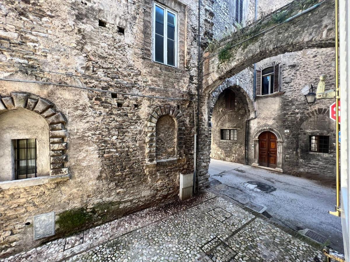 Vicoli E Arte Spoleto Lejlighed Eksteriør billede
